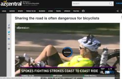 Cat is interviewed by  AZCentral - 12 News - The Arizona Republic 