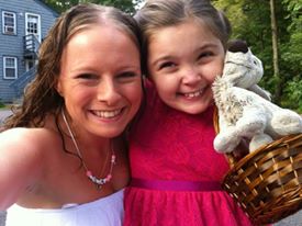 Kristin Olliney with Isabella 2014
