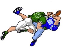 football-player-tackling-cartoon-football-players