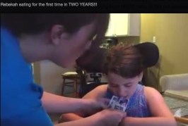 Rebekah Brown - Survivor - 1st time eating in 2-years