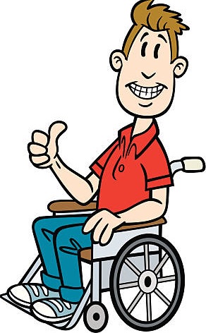 Man in wheelchair